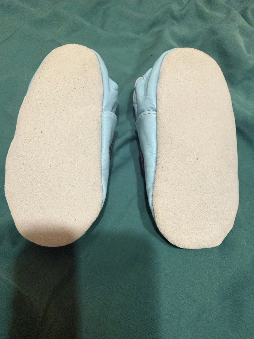 Robeez Light Blue Puppy Baby Walker Shoes